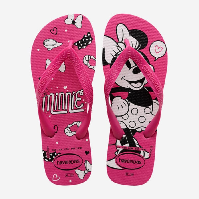 Havaianas chaussures havaianas enfant top disney pink electric 