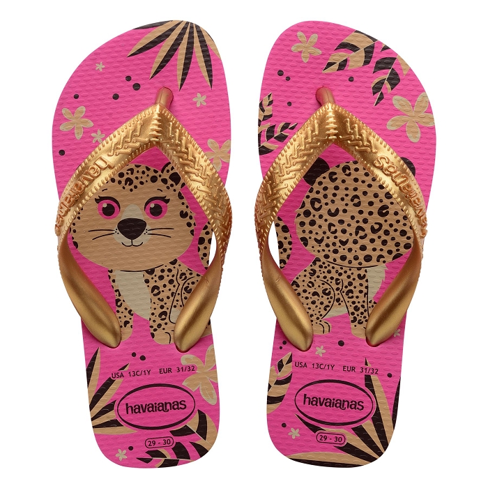 Havaianas chaussures havaianas enfant top pets pink flux 