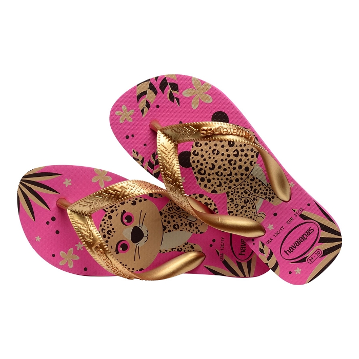 Havaianas chaussures havaianas enfant top pets pink flux 9077501_3