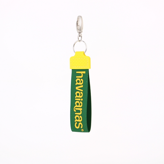 Havaianas accessoires havaianas keychain rubber green yellow 