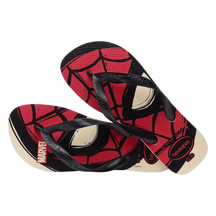 Havaianas chaussures havaianas enfant top marvel logomania beige 9078001_3
