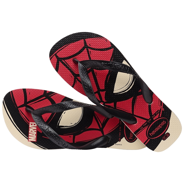 Havaianas chaussures havaianas top marvel logomania beige 9078101_3