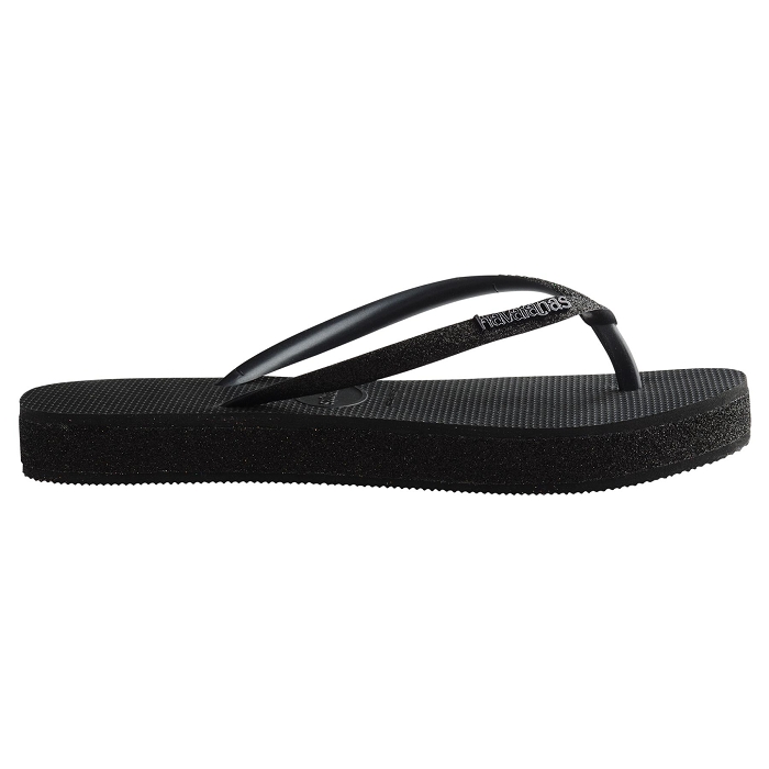 Havaianas chaussures havaianas slim flatform sparkle black 