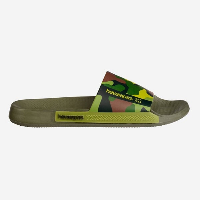 Havaianas chaussures havaianas slide print green 9079901_2