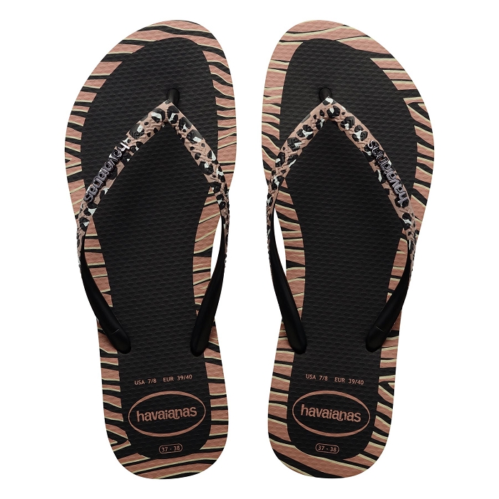 Havaianas chaussures havaianas slim animals fashion black 