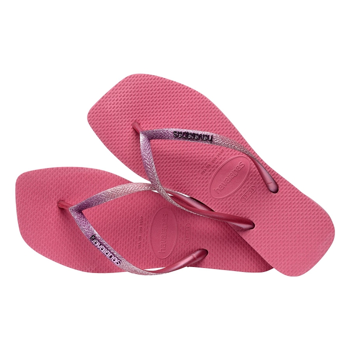 Havaianas chaussures havaianas square glitter velvet rose 9081101_3