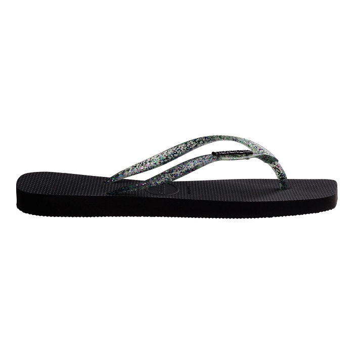 Havaianas accessoires havaianas keychain rubber glitter black 9081201_2