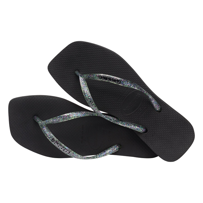 Havaianas accessoires havaianas keychain rubber glitter black 9081201_3