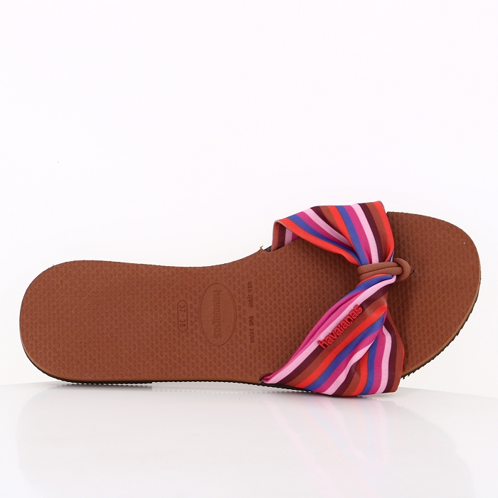 Havaianas chaussures havaianas you saint tropez print rust 9082001_2