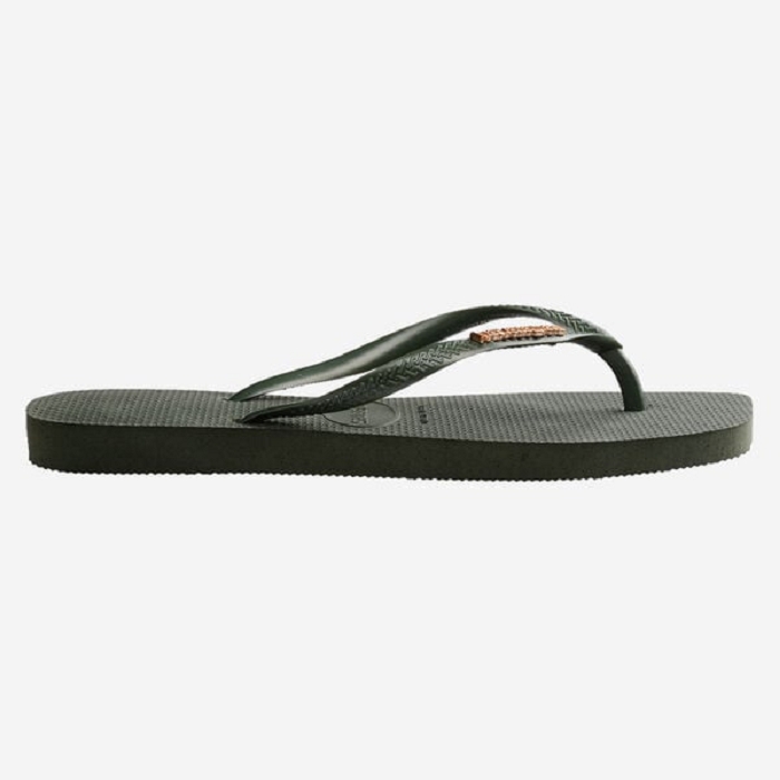 Havaianas chaussures havaianas square logo metallic green 9082201_2