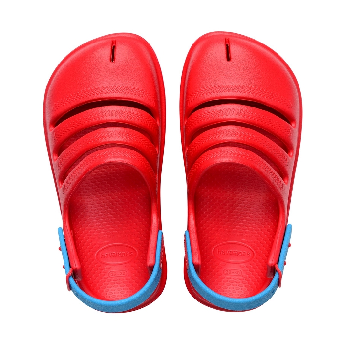 Havaianas chaussures havaianas enfant clog ruby red turquoise 
