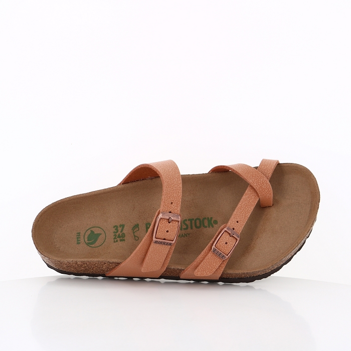 Birkenstock chaussures birkenstock mayari earthy vegan pecan orange