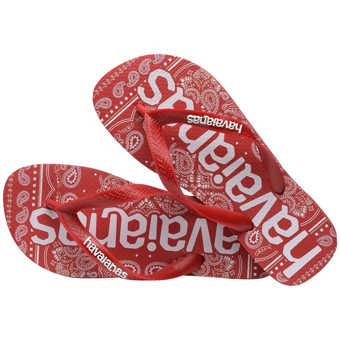 Havaianas chaussures havaianas top logomania fashion red 9088701_3