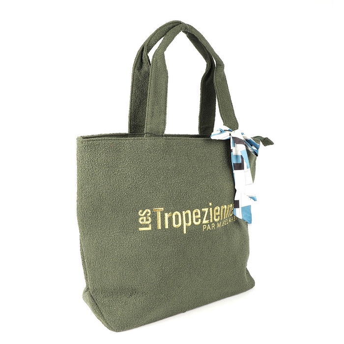 Les tropeziennes accessoires les tropeziennes cabas namib kaki 9091301_2