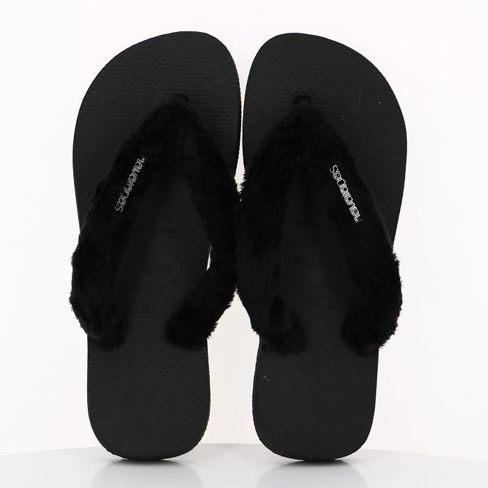 Havaianas chaussures havaianas top home fluffy black 