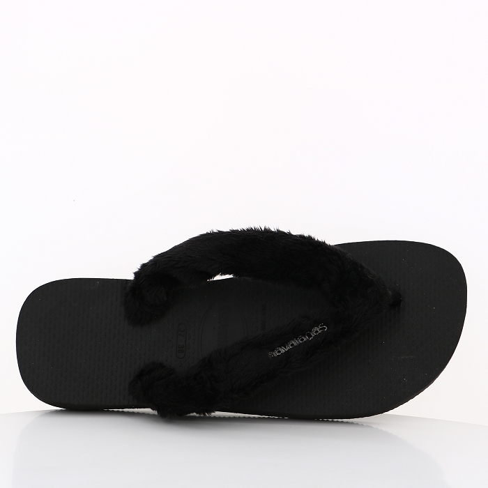 Havaianas chaussures havaianas top home fluffy black 9092901_2