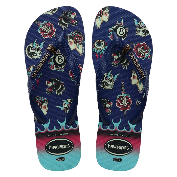 Havaianas chaussures havaianas top tribo traditional blue 
