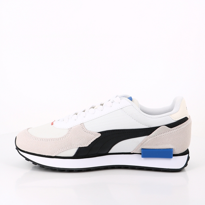 Puma chaussures puma future ride override white ivory beige9094401_3