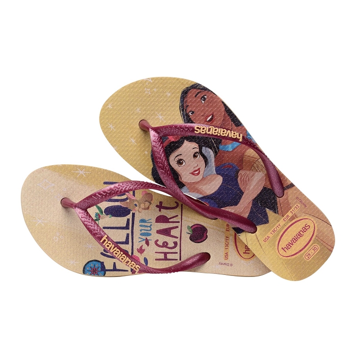 Havaianas chaussures havaianas enfant slim princess golden 9095301_3