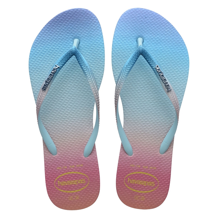 Havaianas chaussures havaianas slim gradient sunset white 