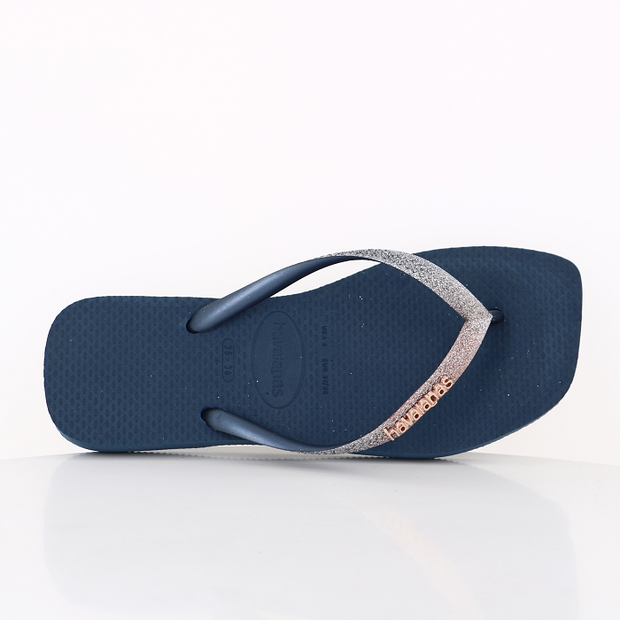 Havaianas chaussures havaianas square glitter indigo blue 9096401_2