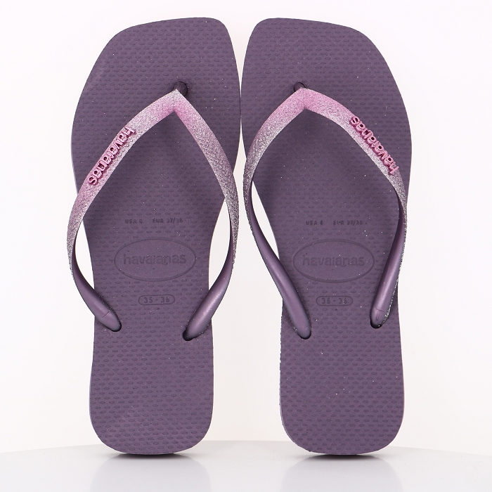 Havaianas chaussures havaianas square glitter malve 