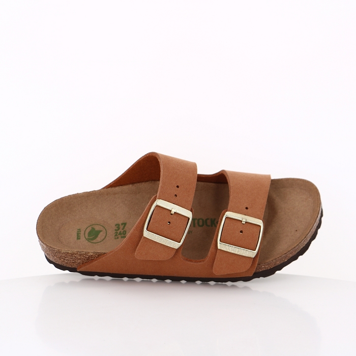 Birkenstock chaussures birkenstock arizona soft pecan vegan orange