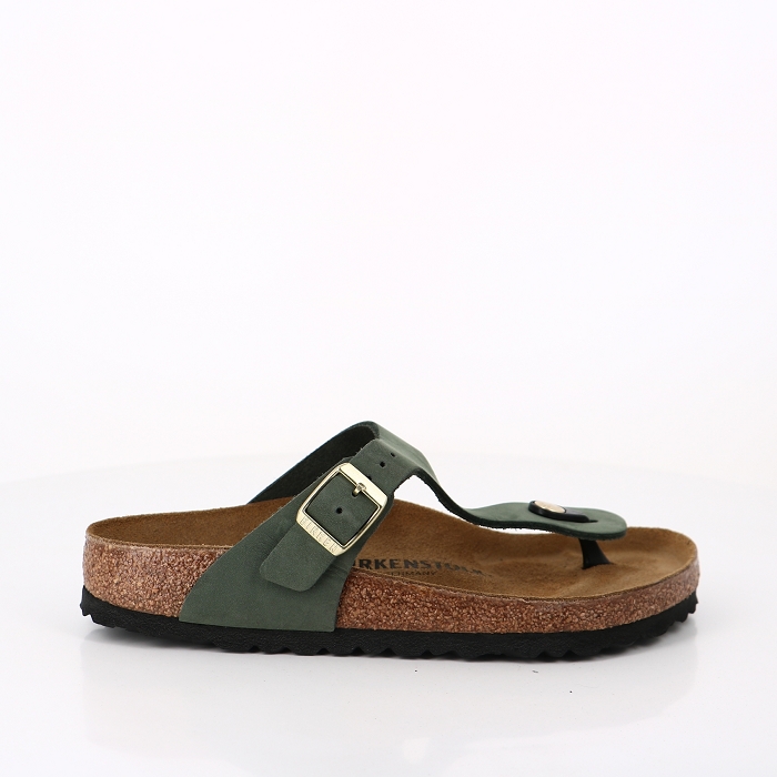 Birkenstock chaussures birkenstock gizeh lenb thyme 