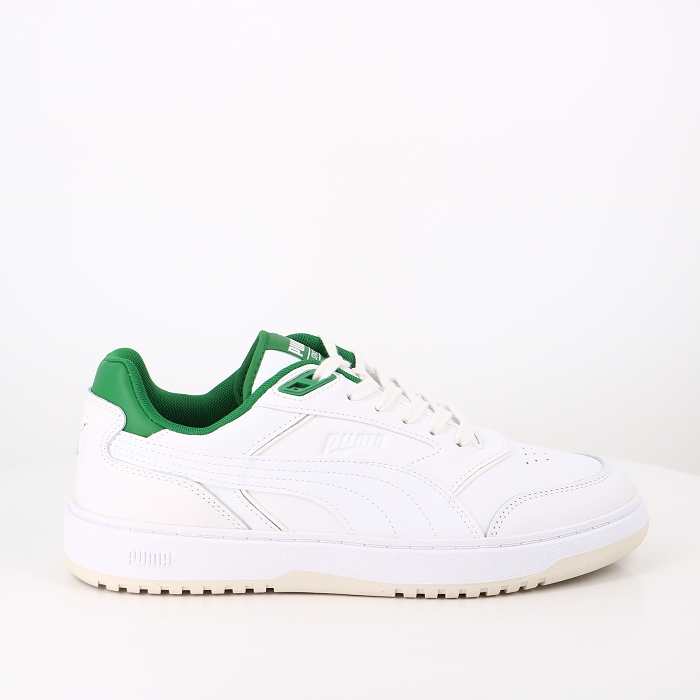Puma chaussures puma doublecourt green blanc