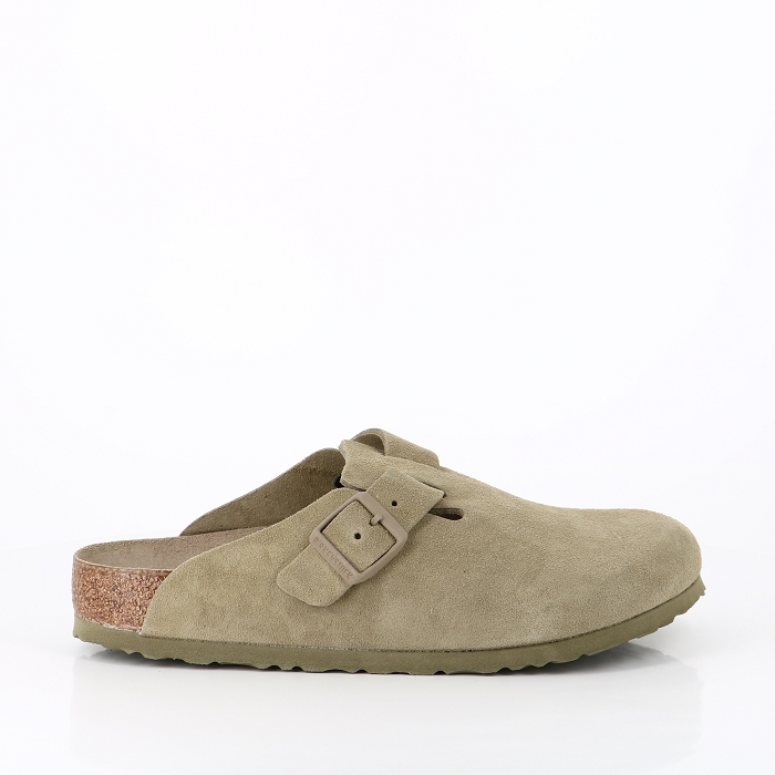 Birkenstock chaussures birkenstock boston faded khaki khaki
