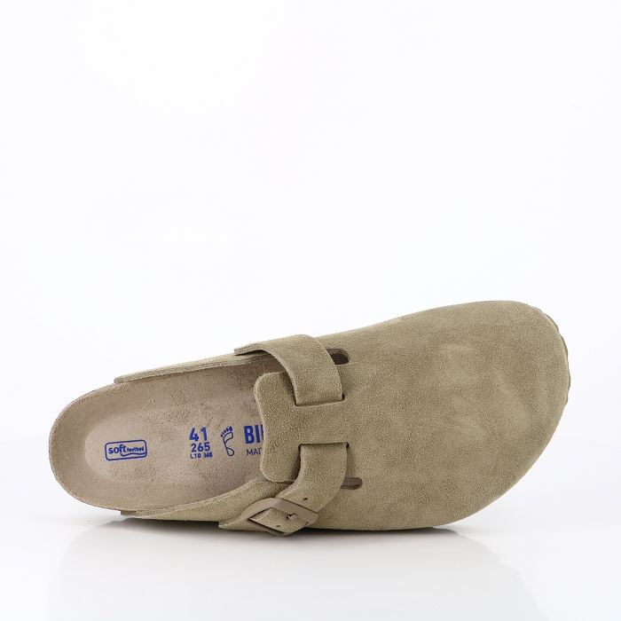 Birkenstock chaussures birkenstock boston faded khaki khaki9103401_2