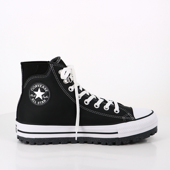 Converse chaussures converse city trek waterproof boot black white noir