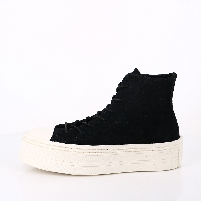 Converse chaussures converse modern lift platform mono suede black noir9103801_3