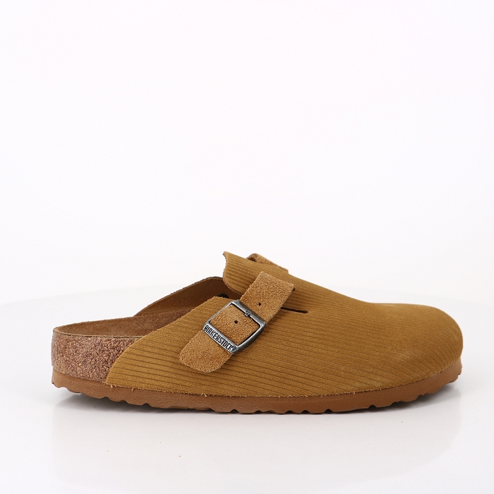 Birkenstock chaussures birkenstock boston corduroy cork brown marron