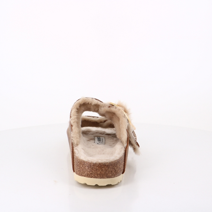 Birkenstock chaussures birkenstock arizona bb shearling cognac marron9104801_4