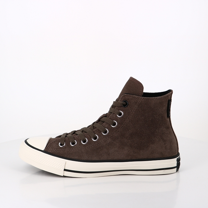 Converse chaussures converse leather  engine smokeblackegret taupe9105101_3