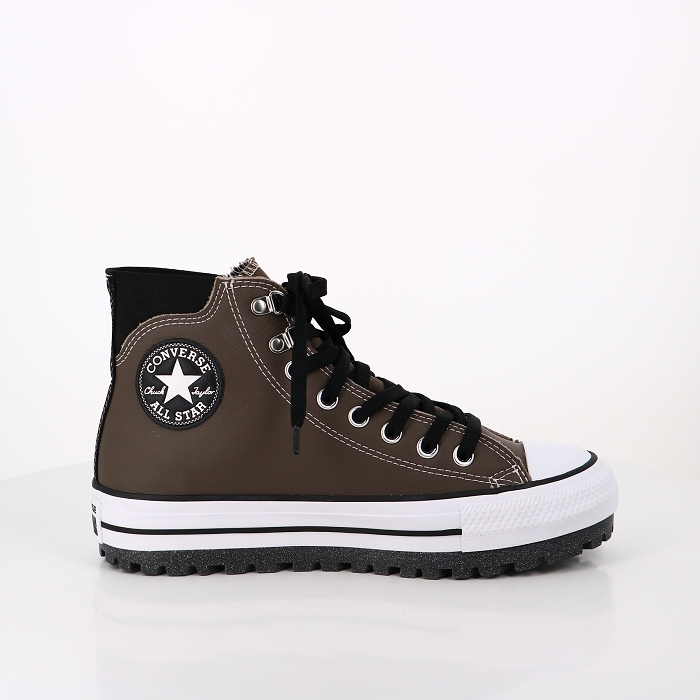 Converse chaussures converse city trek impermeable moteur fumee taupe