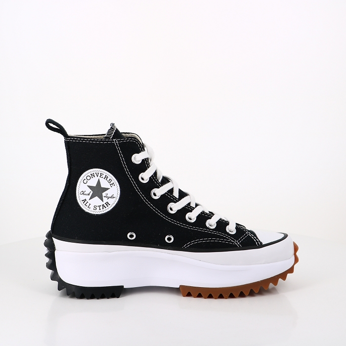 Converse chaussures converse run star hike hi black noir