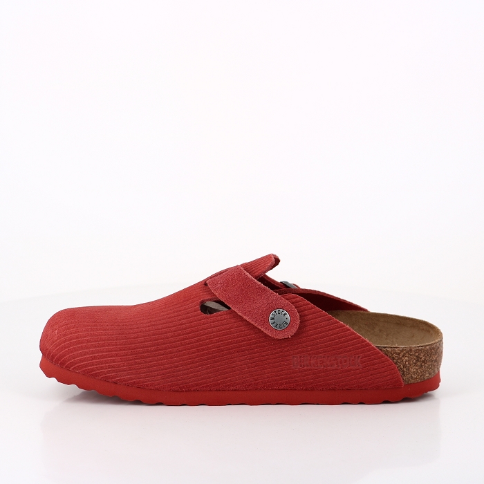 Birkenstock chaussures birkenstock boston corduroy sienna red rouge9105701_3