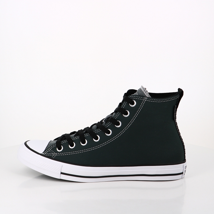 Converse chaussures converse hi leather secret pines black white 9106801_3