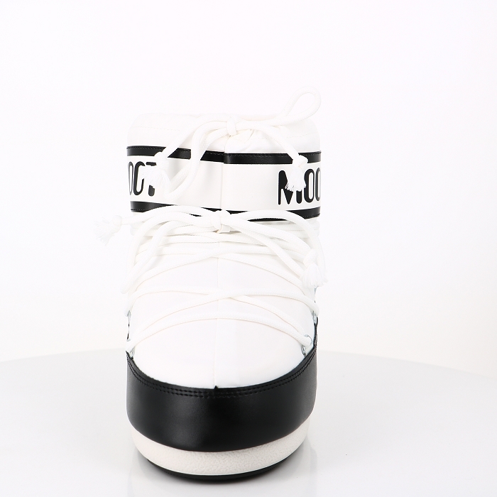 Moon boot chaussures moon boot white icon low nylon blanc9107001_2