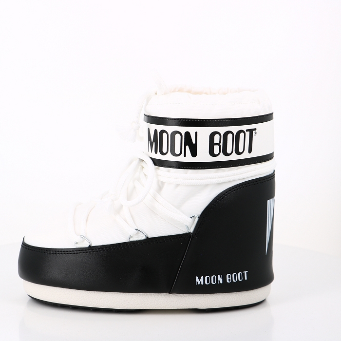 Moon boot chaussures moon boot bottes icon low white nylon blanc9107001_3
