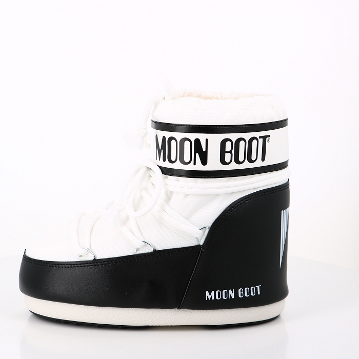 Moon boot chaussures moon boot white icon low nylon blanc9107001_3