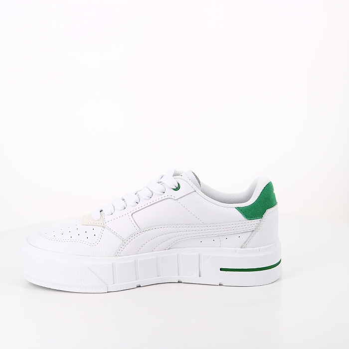 Puma chaussures puma sneakers cali court match white green blanc9107401_3