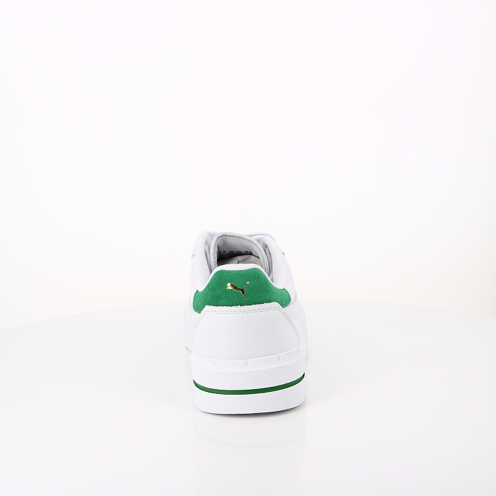 Puma chaussures puma sneakers cali court match white green blanc9107401_4