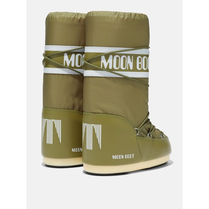 Moon boot chaussures moon boot bottes icon khaki nylon vert9107901_2