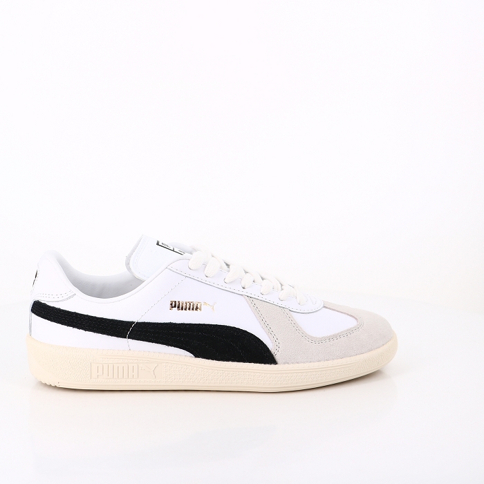 Puma chaussures puma army trainer white black blanc