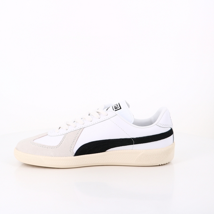 Puma chaussures puma army trainer white black blanc9109901_3