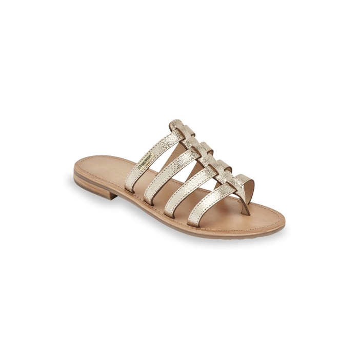 Les tropeziennes chaussures les tropeziennes hikamul or craquele or9113401_2