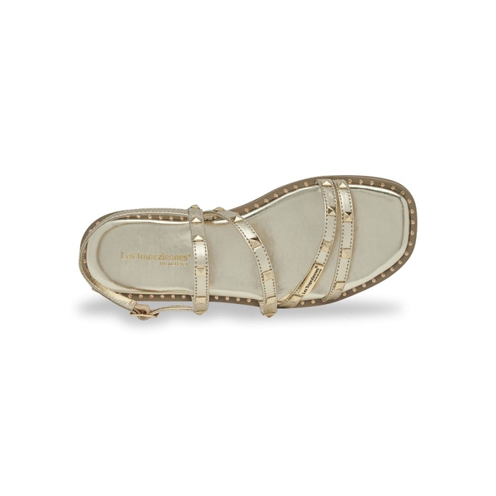 Les tropeziennes chaussures les tropeziennes corabel or or9114501_3